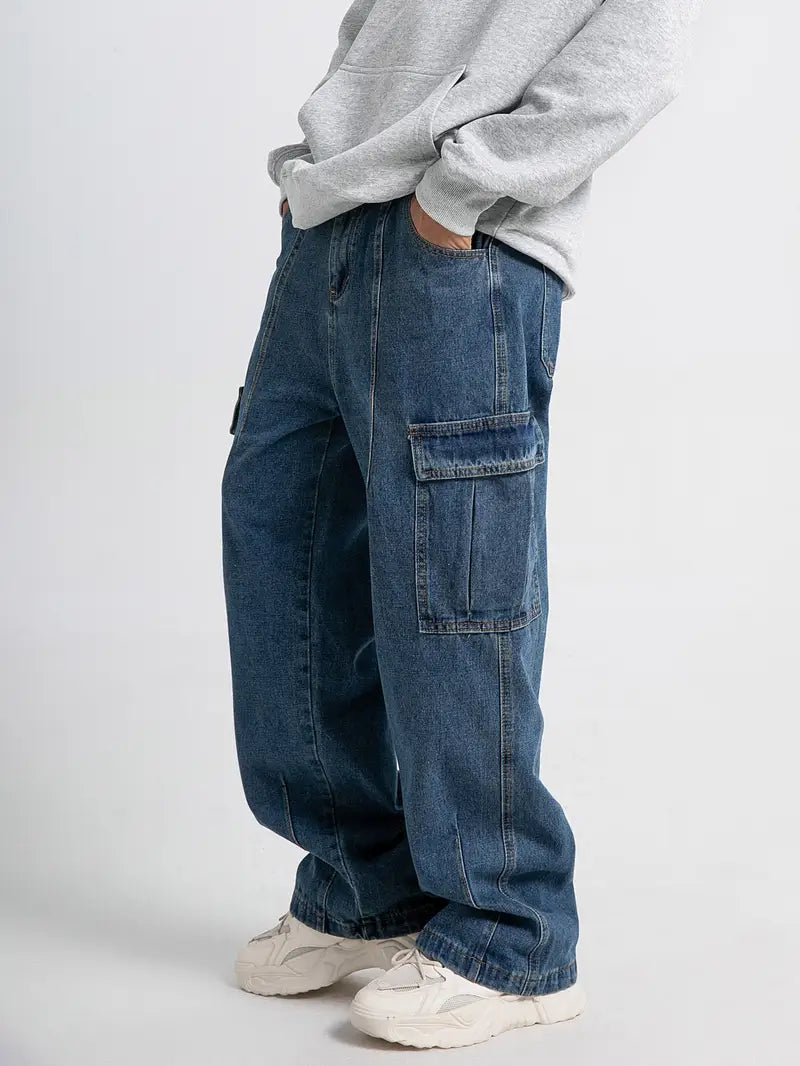 Men's Hip-hop Street Denim Jeans