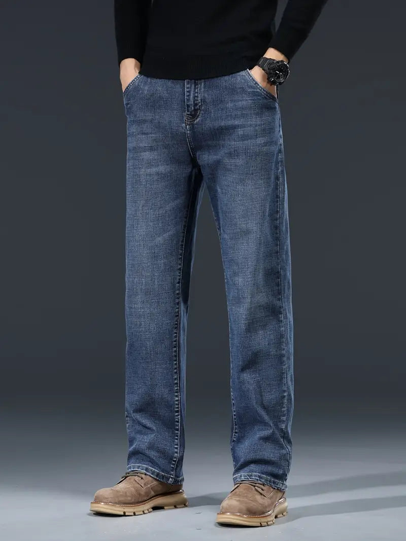 Straight fit Casual Jeans for Men's