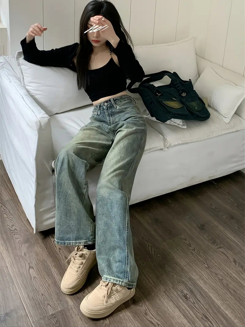 Baggy Denim Jeans for  Women's