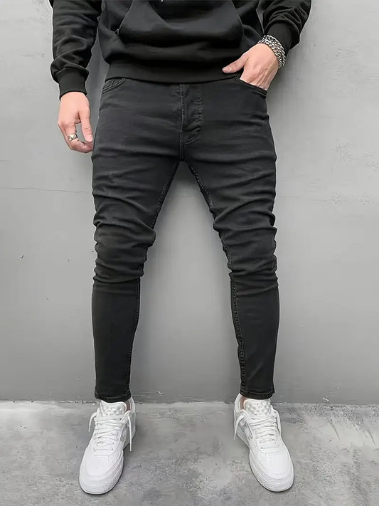 Men's Slim-Fit Stretch Denim Jeans